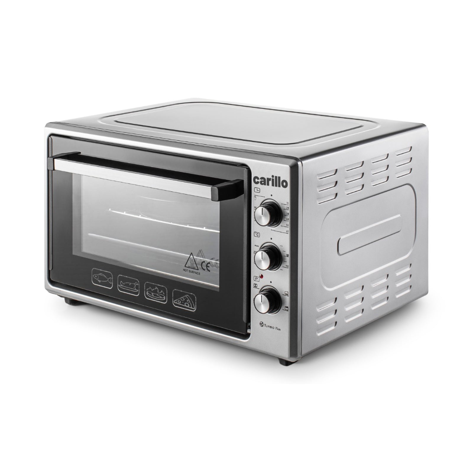 Carillo Electric Oven 70L Silver